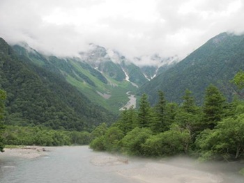 Mt. Hotaka-dake in July