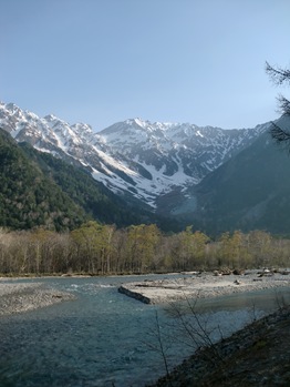 Mt. Hotaka-dake in May