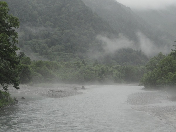 Morning Mist in Kamikōchi