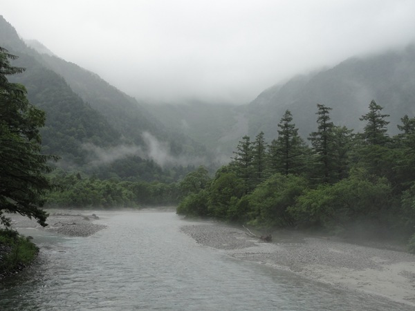 Morning Mist in Kamikōchi