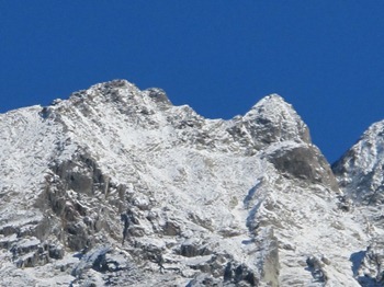 The Snow-capped Mt. Hotaka-dake